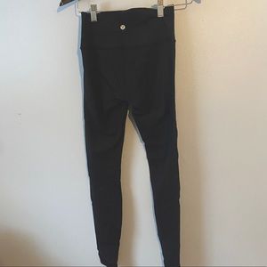 High-Wasted Black Lululemon Leggings